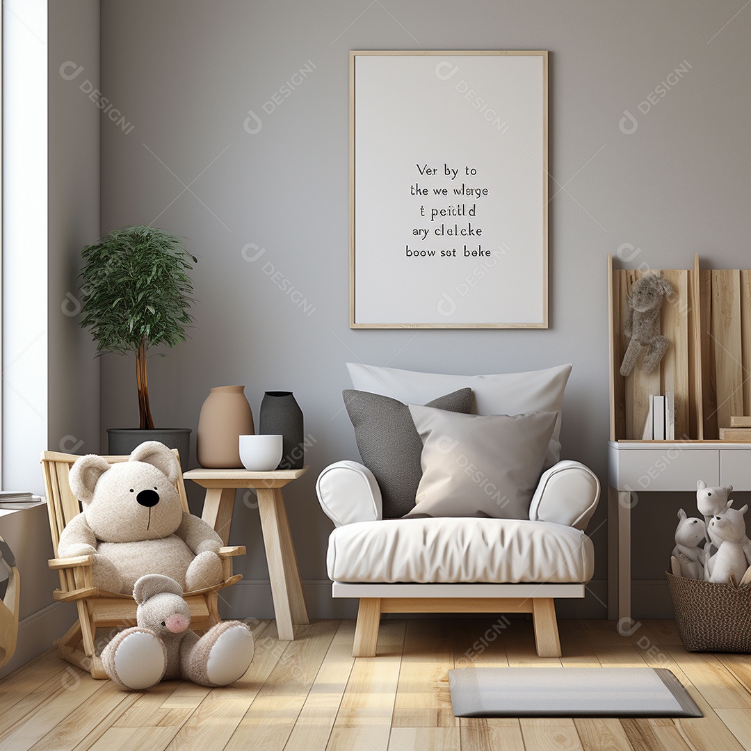 Elegância interior de casa moderna