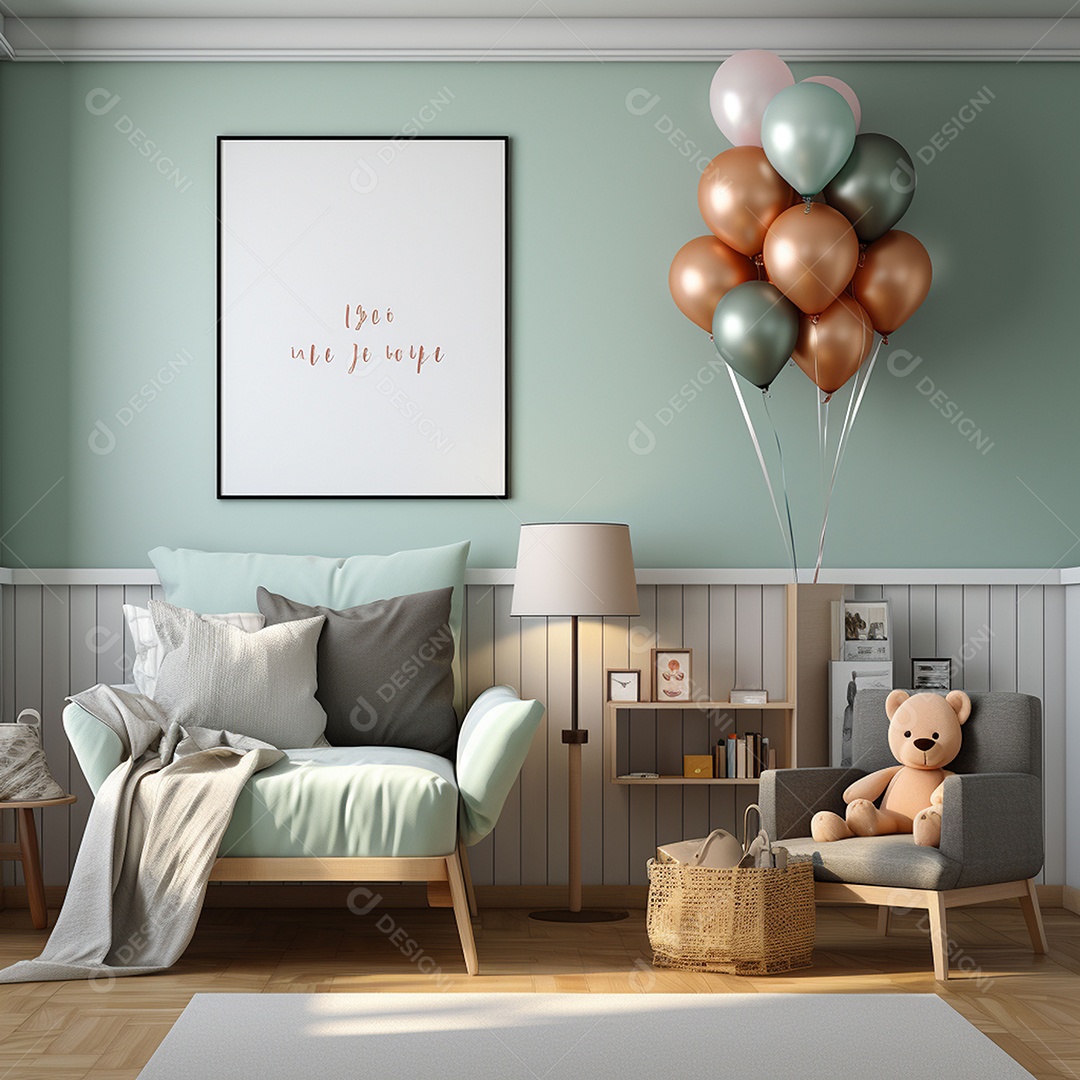 Elegância interior de casa moderna