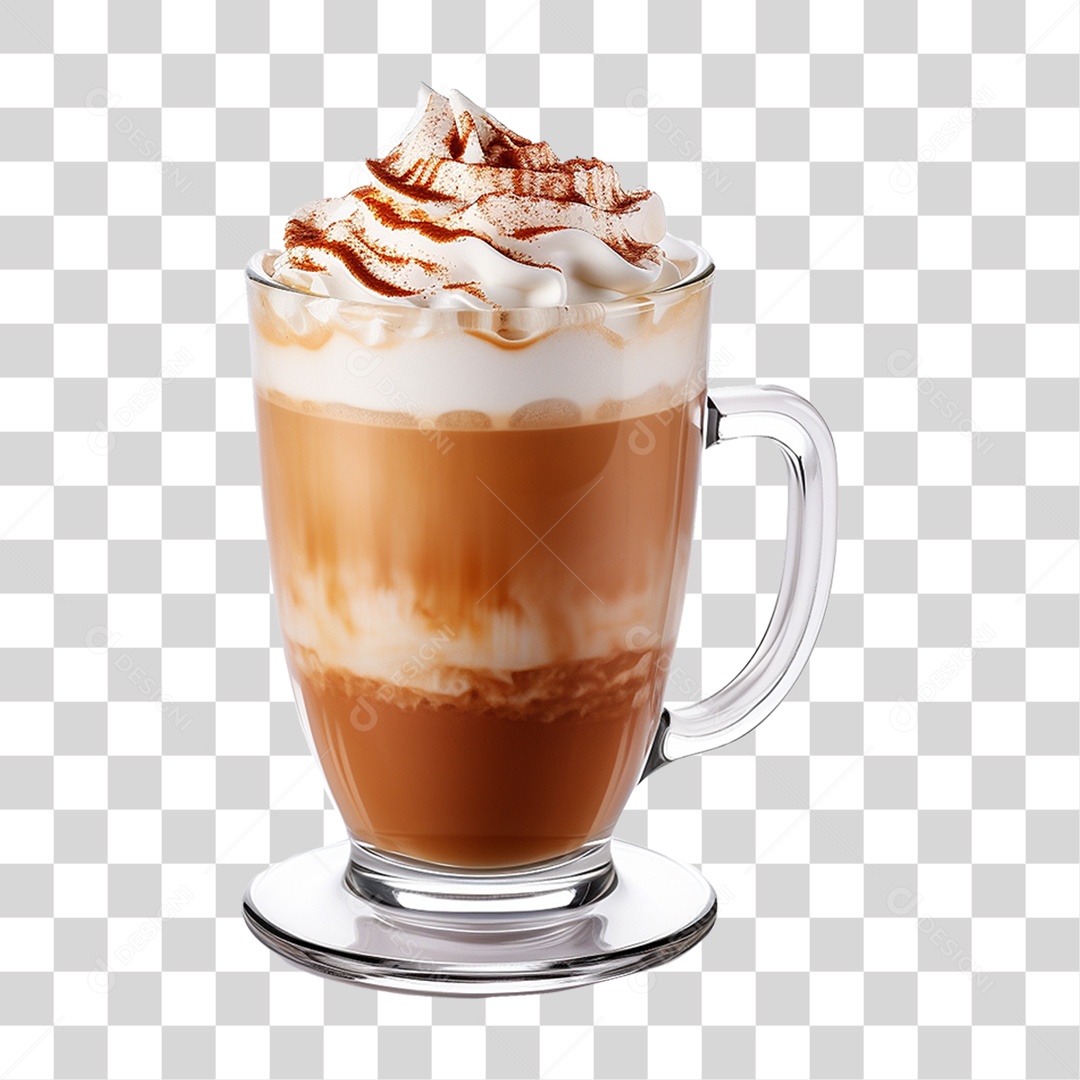 Café Cappuccino PNG Transparente
