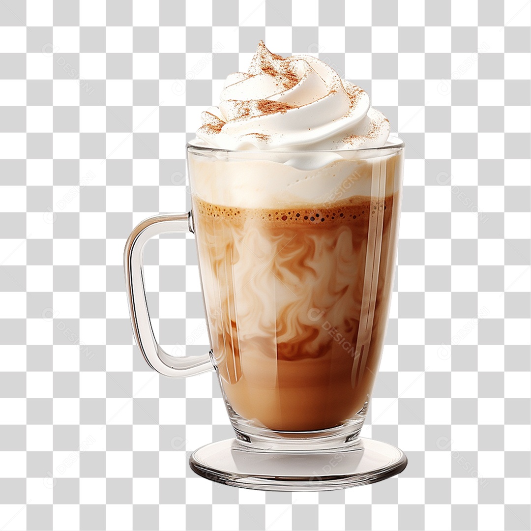 Café Cappuccino PNG Transparente