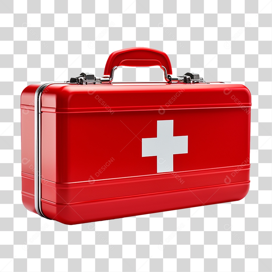 Maleta de Ajuda Médica PNG Transparente