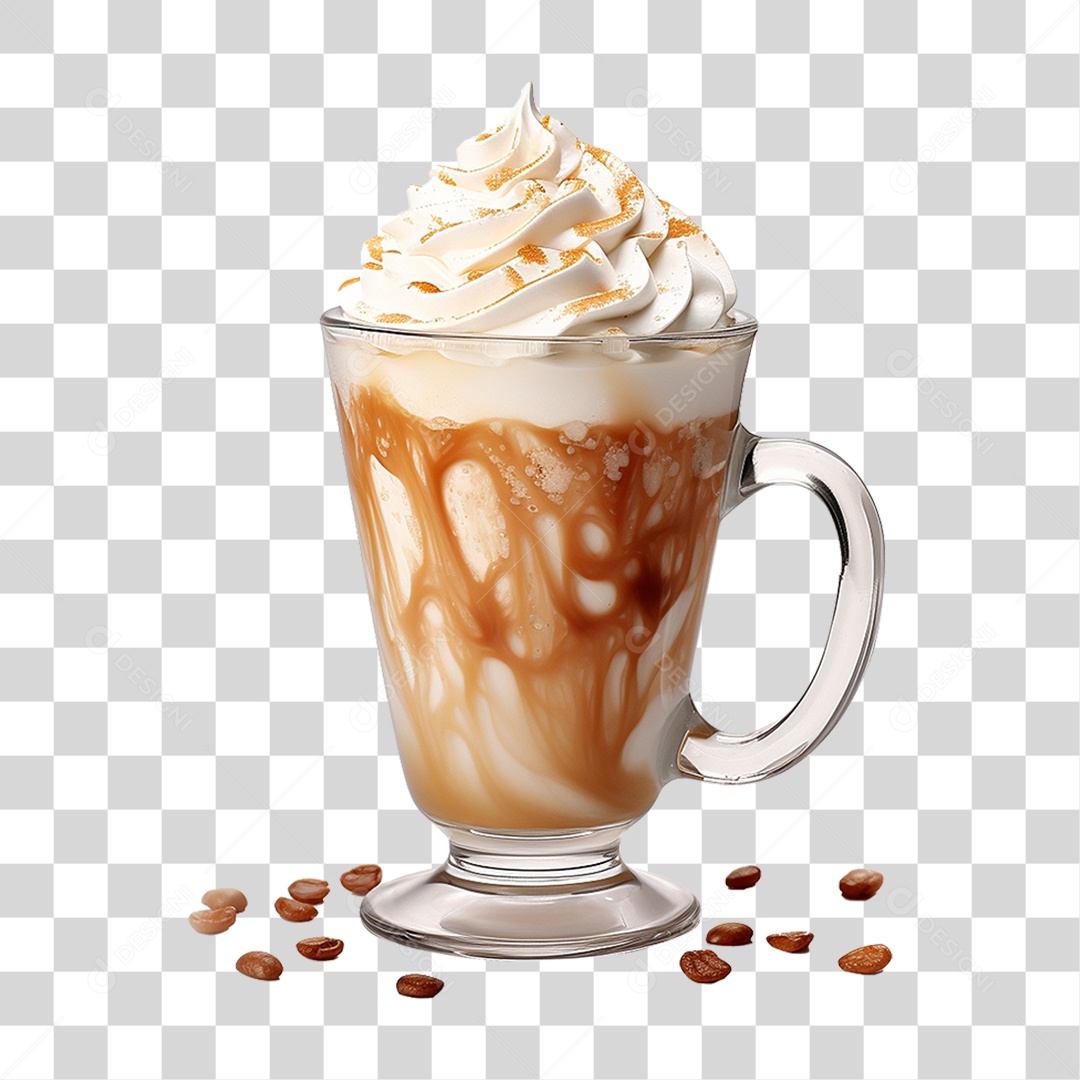 Café Cappuccino PNG Transparente