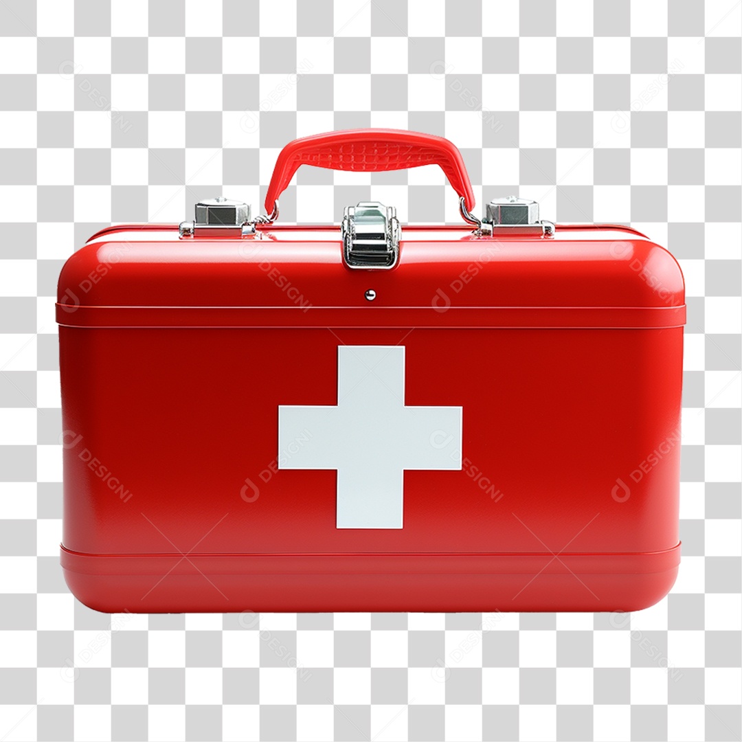 Maleta de Ajuda Médica PNG Transparente