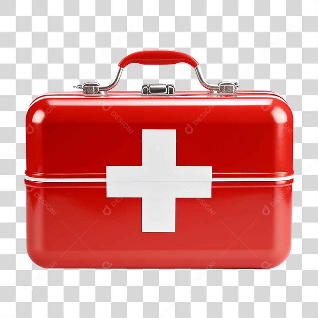 Maleta de Ajuda Médica PNG Transparente