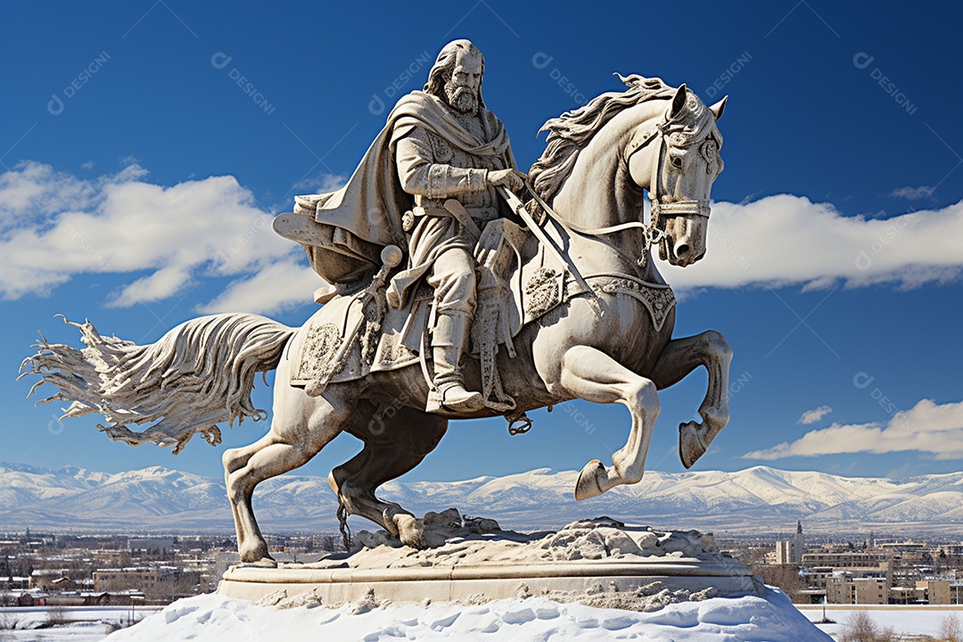 Monumento ao herói nacional salavat yulaev