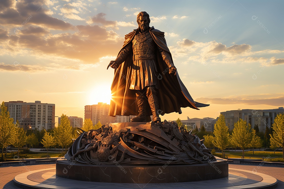 Monumento ao herói nacional salavat yulaev