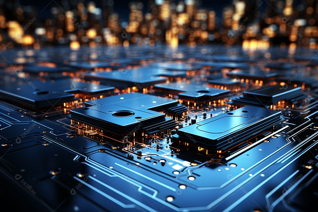 Fundo de tecnologia moderna