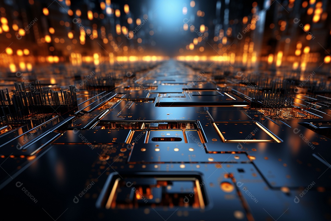 Fundo de tecnologia moderna