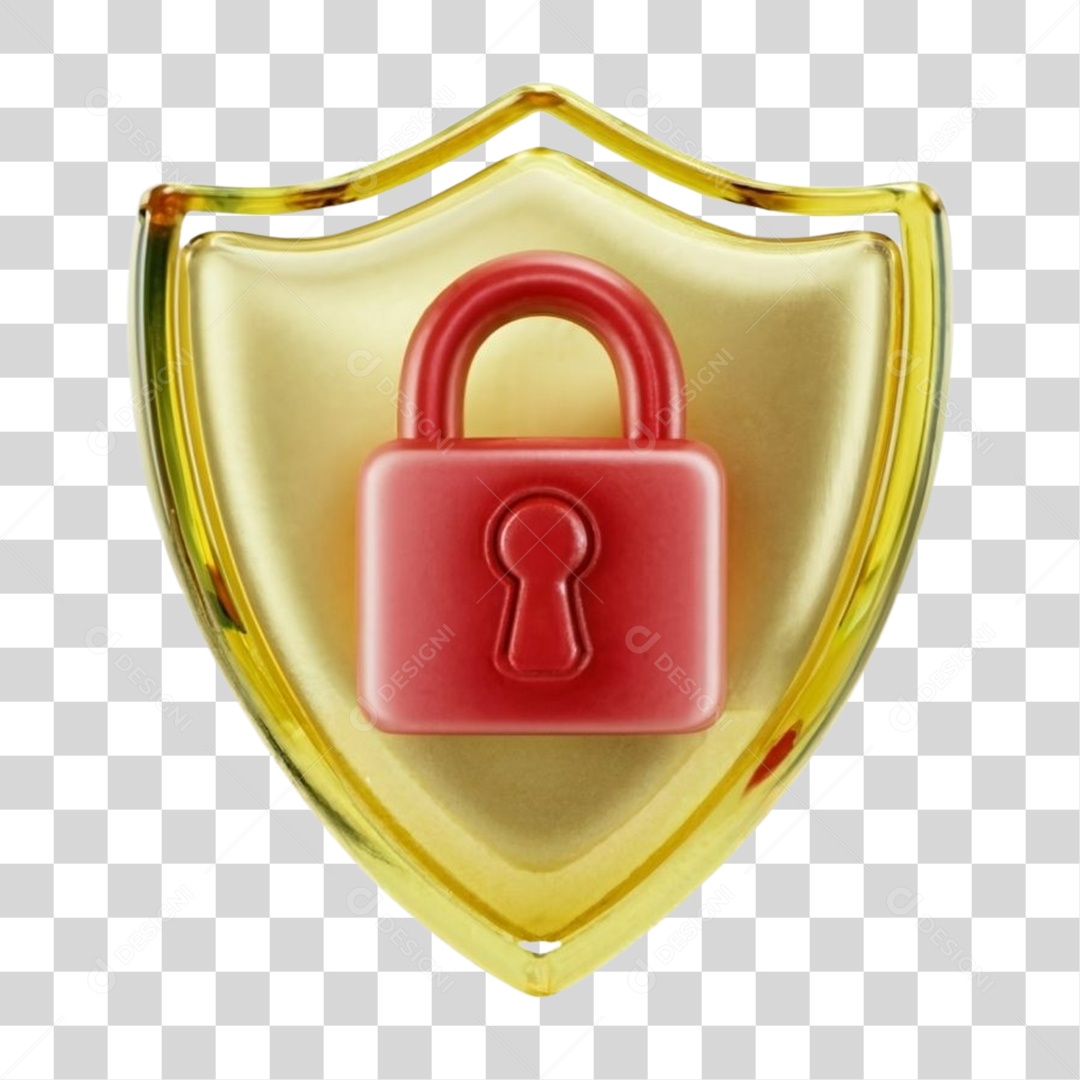 Ícones de Segurança Escudos PNG Transparente