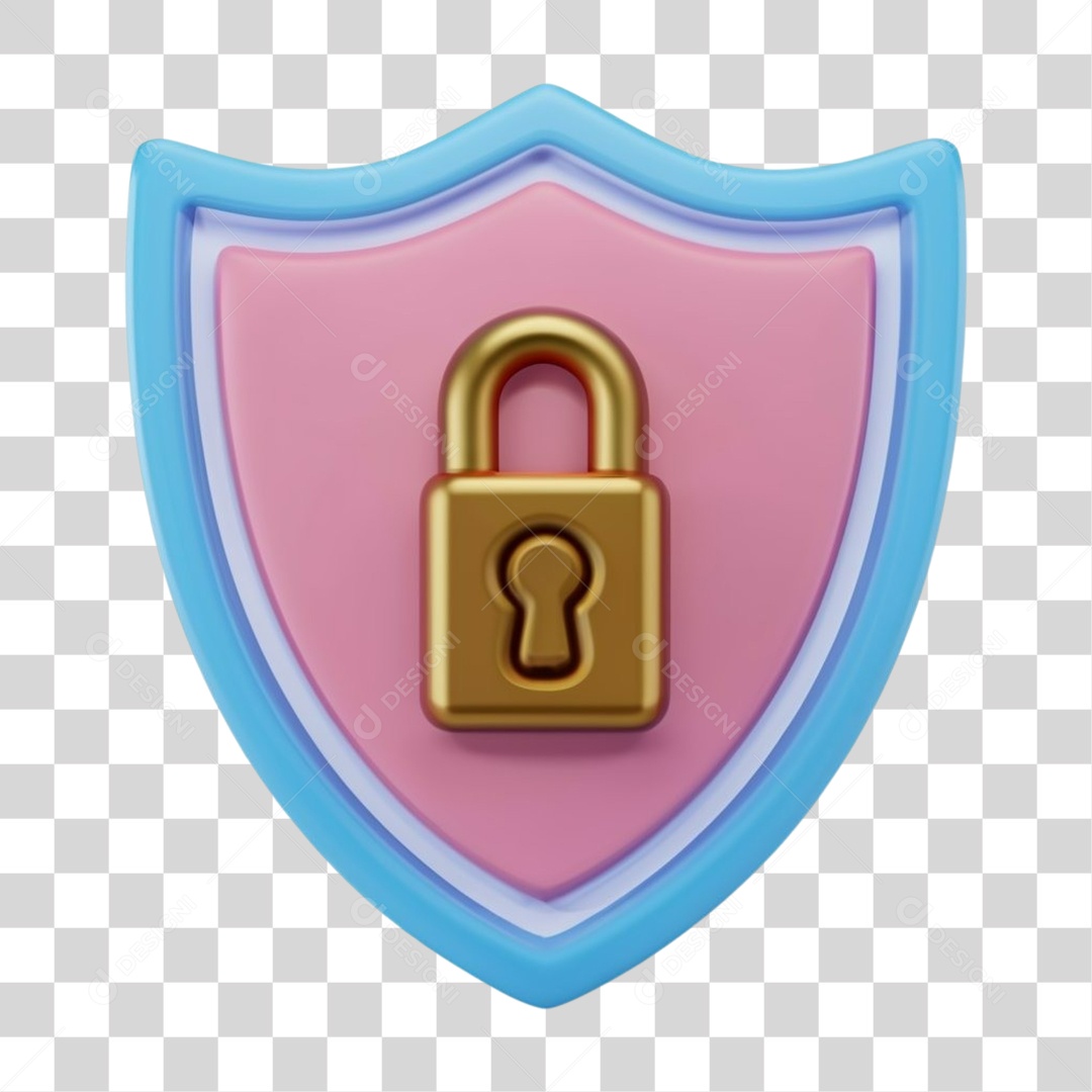Ícones de Segurança Escudos PNG Transparente