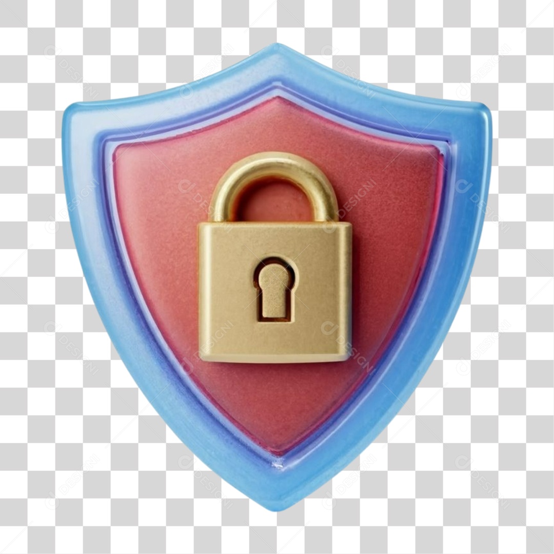 Ícones de Segurança Escudos PNG Transparente