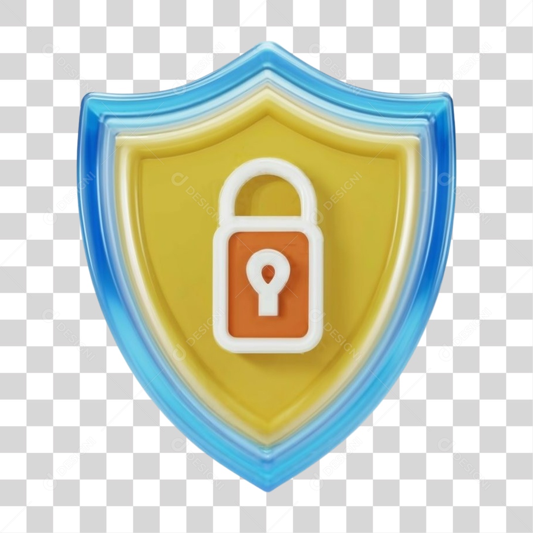 Ícones de Segurança Escudos PNG Transparente