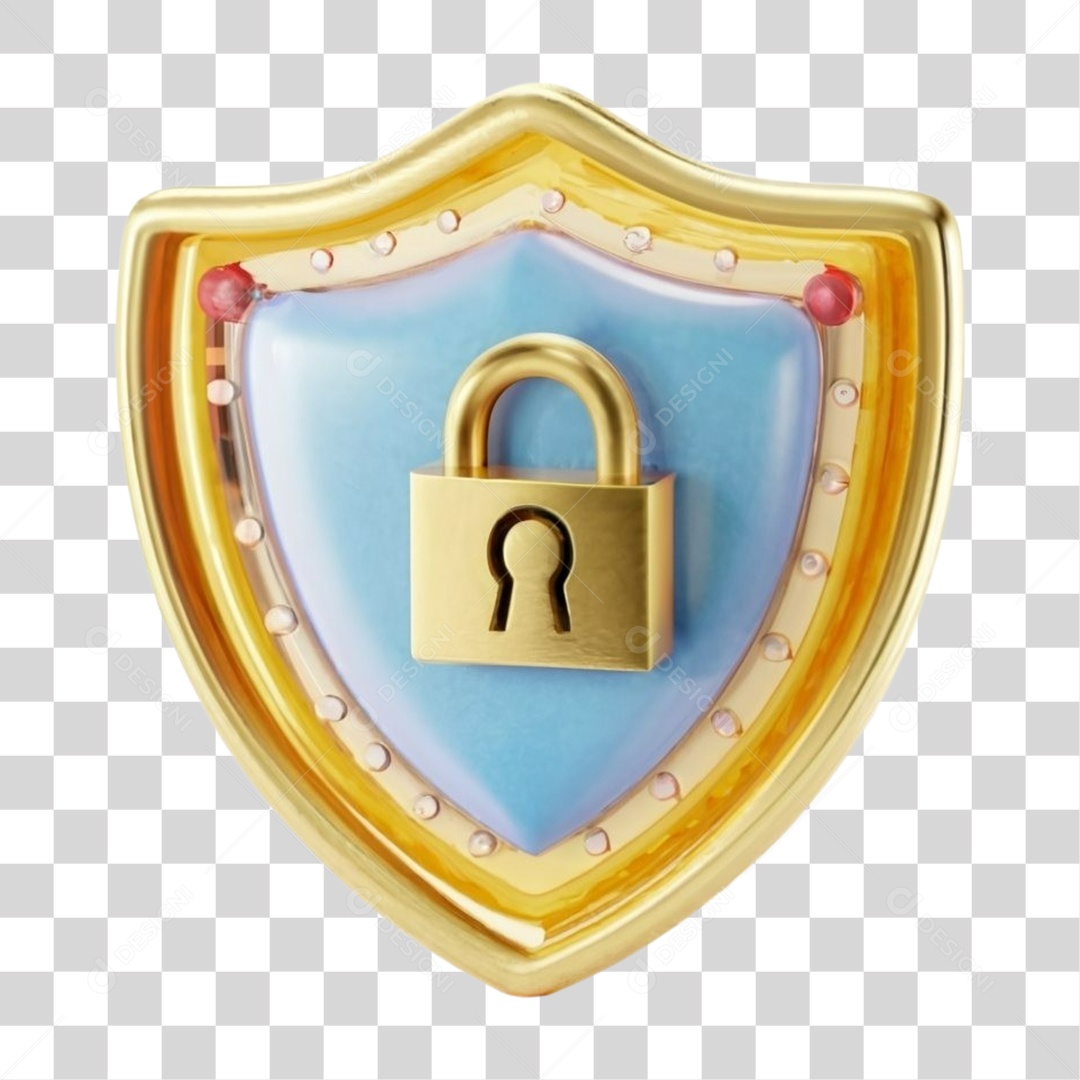 Ícones de Segurança Escudos PNG Transparente