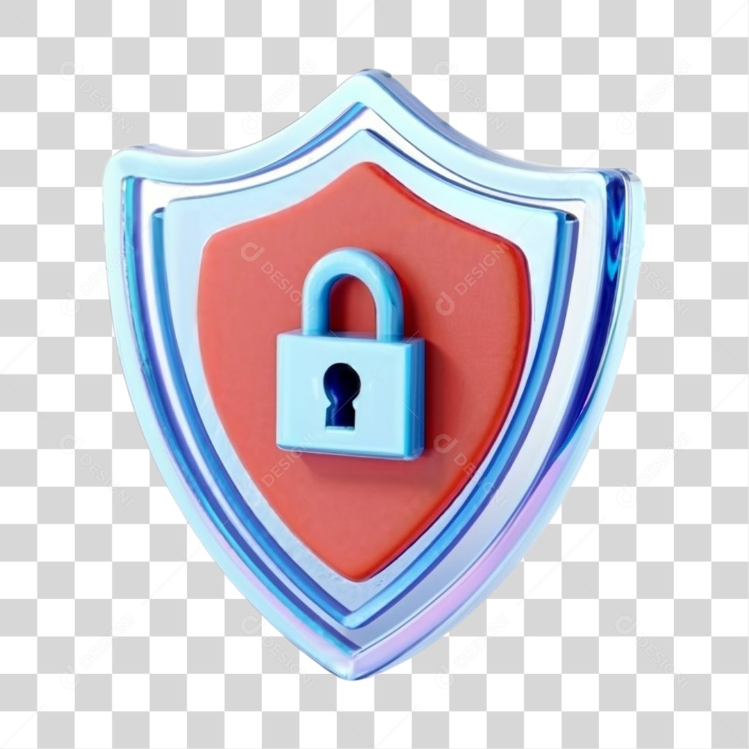 Ícones de Segurança Escudos PNG Transparente