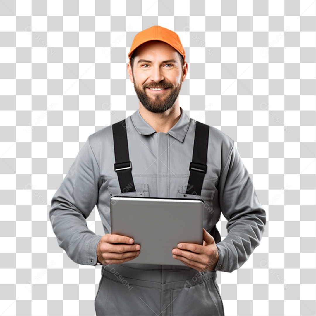 Trabalhador Zelador Limpezas PNG Transparente