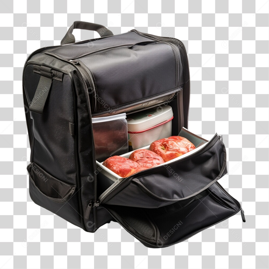 Bolsa de Entregador Entregas PNG Transparente