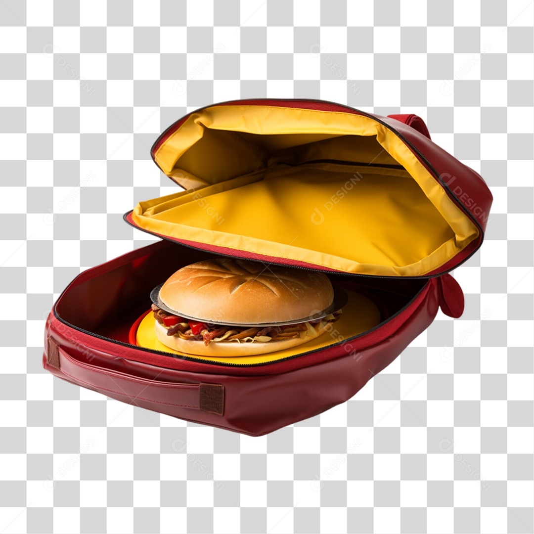 Bolsa de Entregador Entregas PNG Transparente