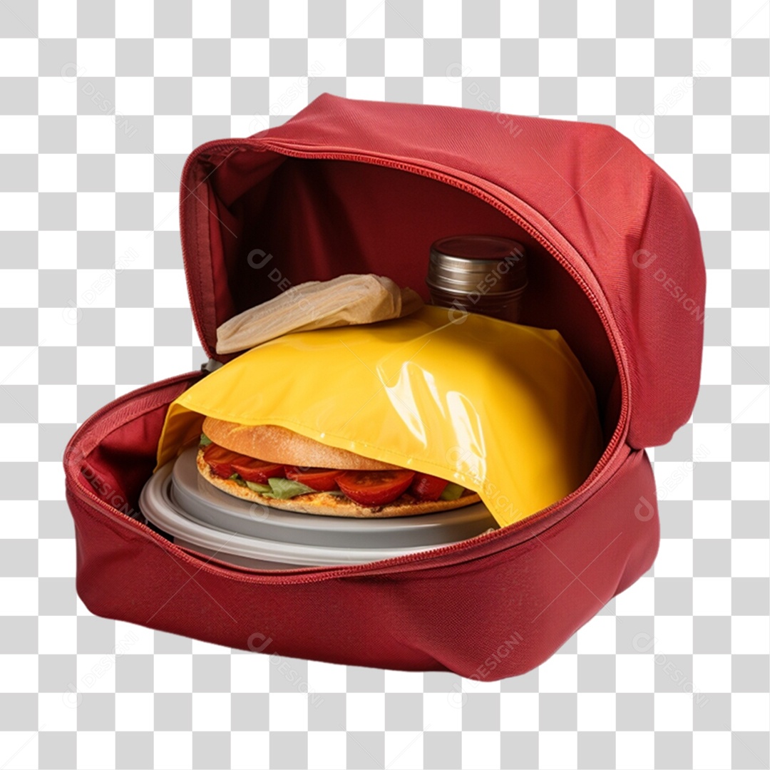 Bolsa de Entregador Entregas PNG Transparente