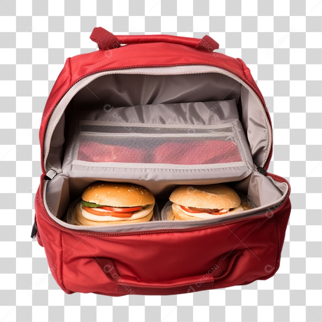 Bolsa de Entregador Entregas PNG Transparente