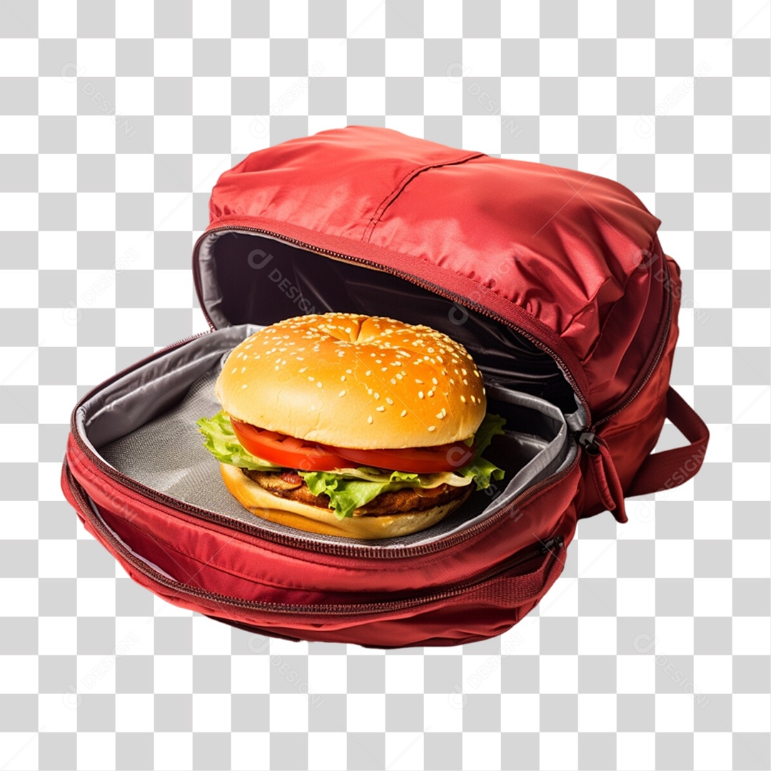 Bolsa de Entregador Entregas PNG Transparente