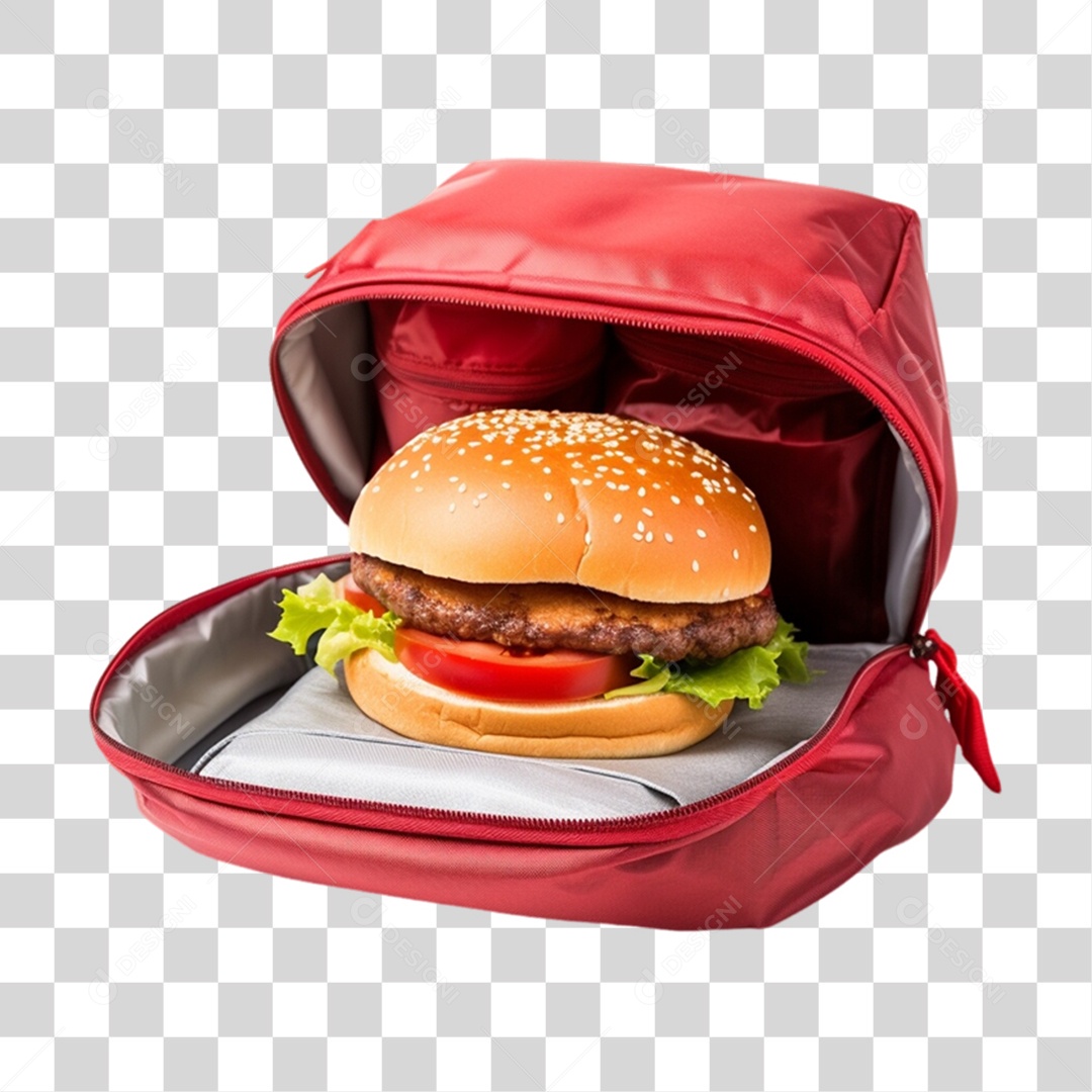 Bolsa de Entregador Entregas PNG Transparente