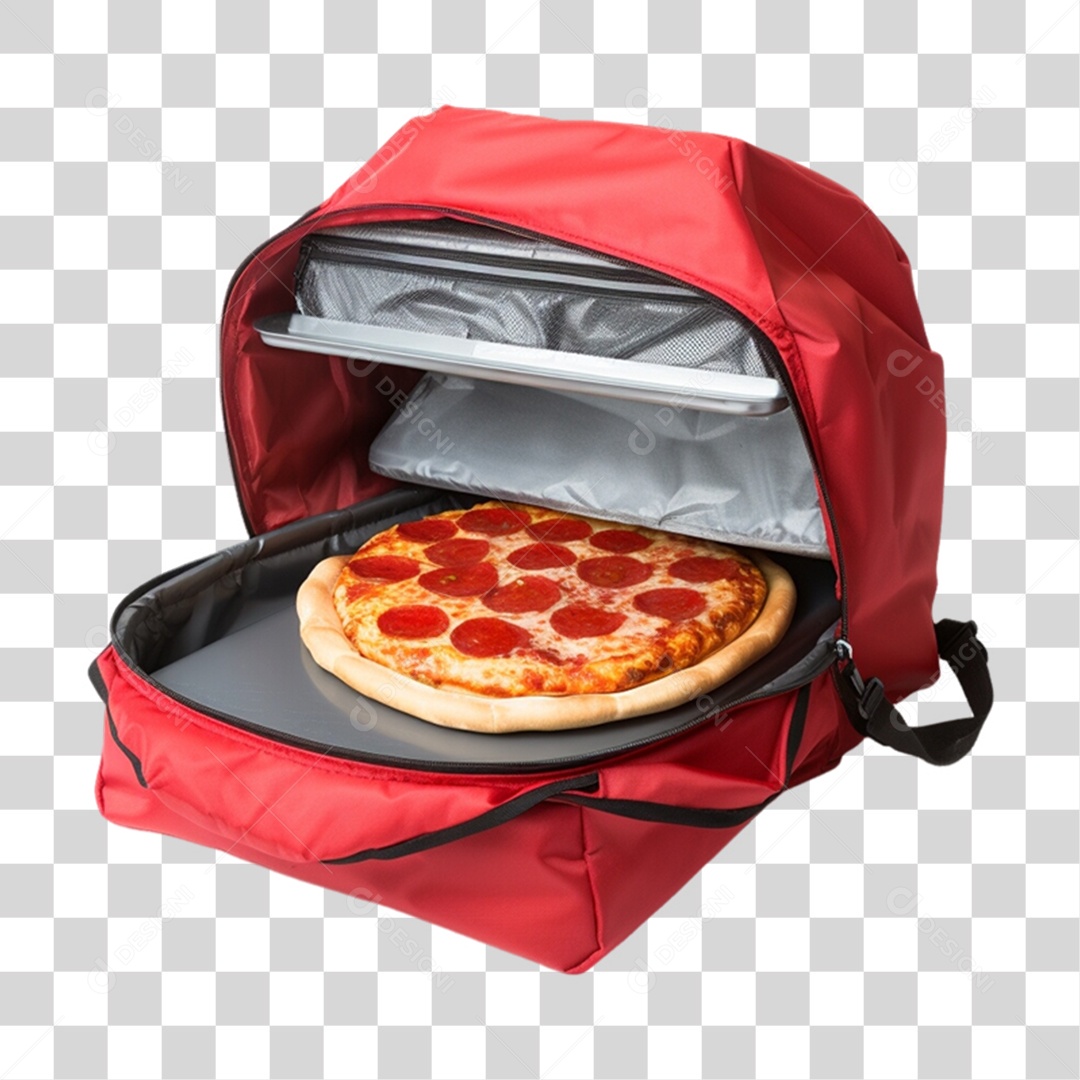 Bolsa de Entregador Entregas PNG Transparente