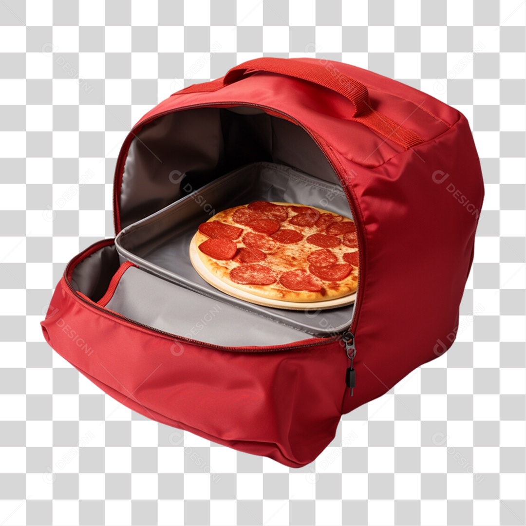 Bolsa de Entregador Entregas PNG Transparente