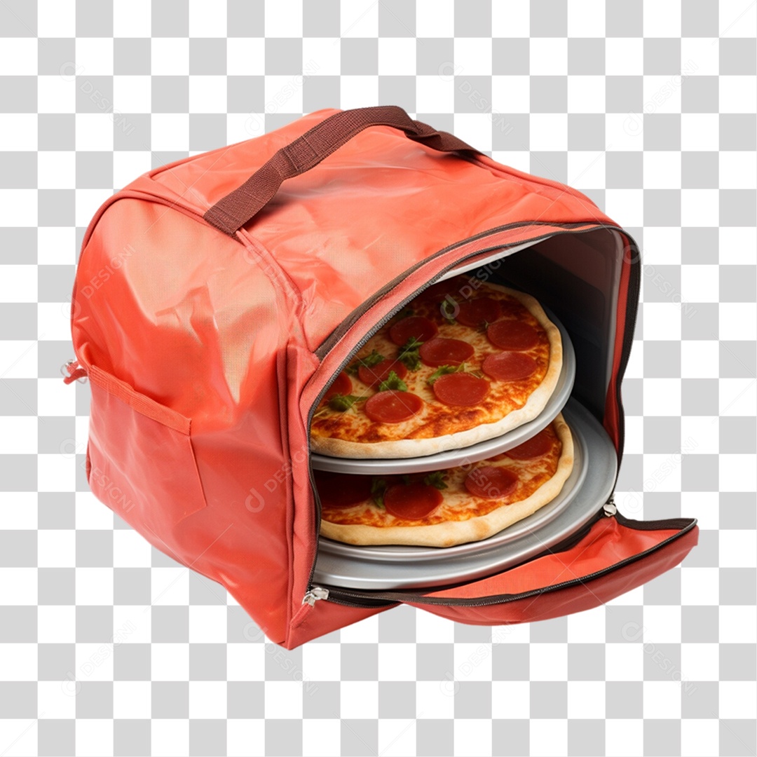 Bolsa de Entregador Entregas PNG Transparente