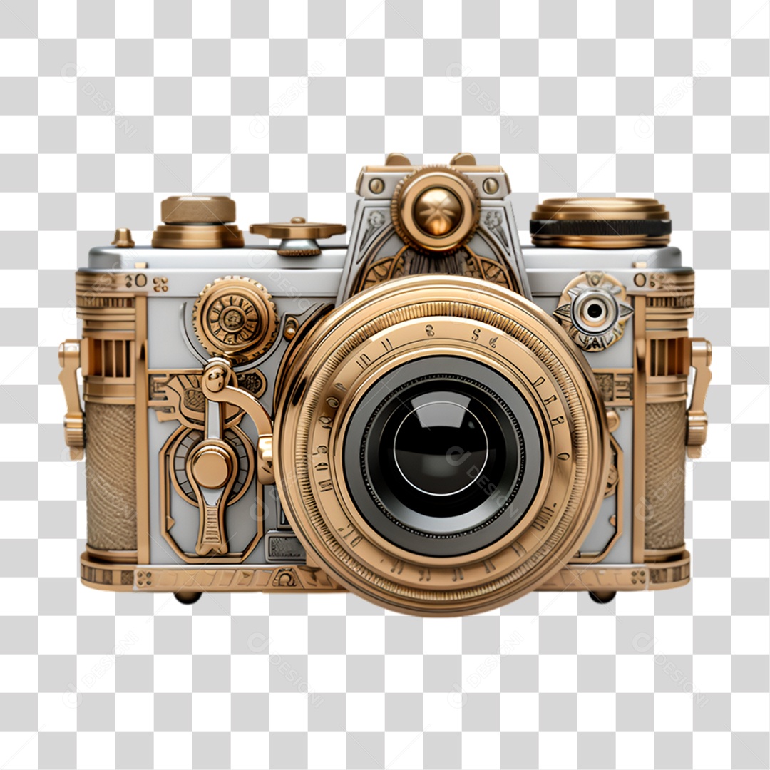 Câmera Fotográfica PNG Transparente