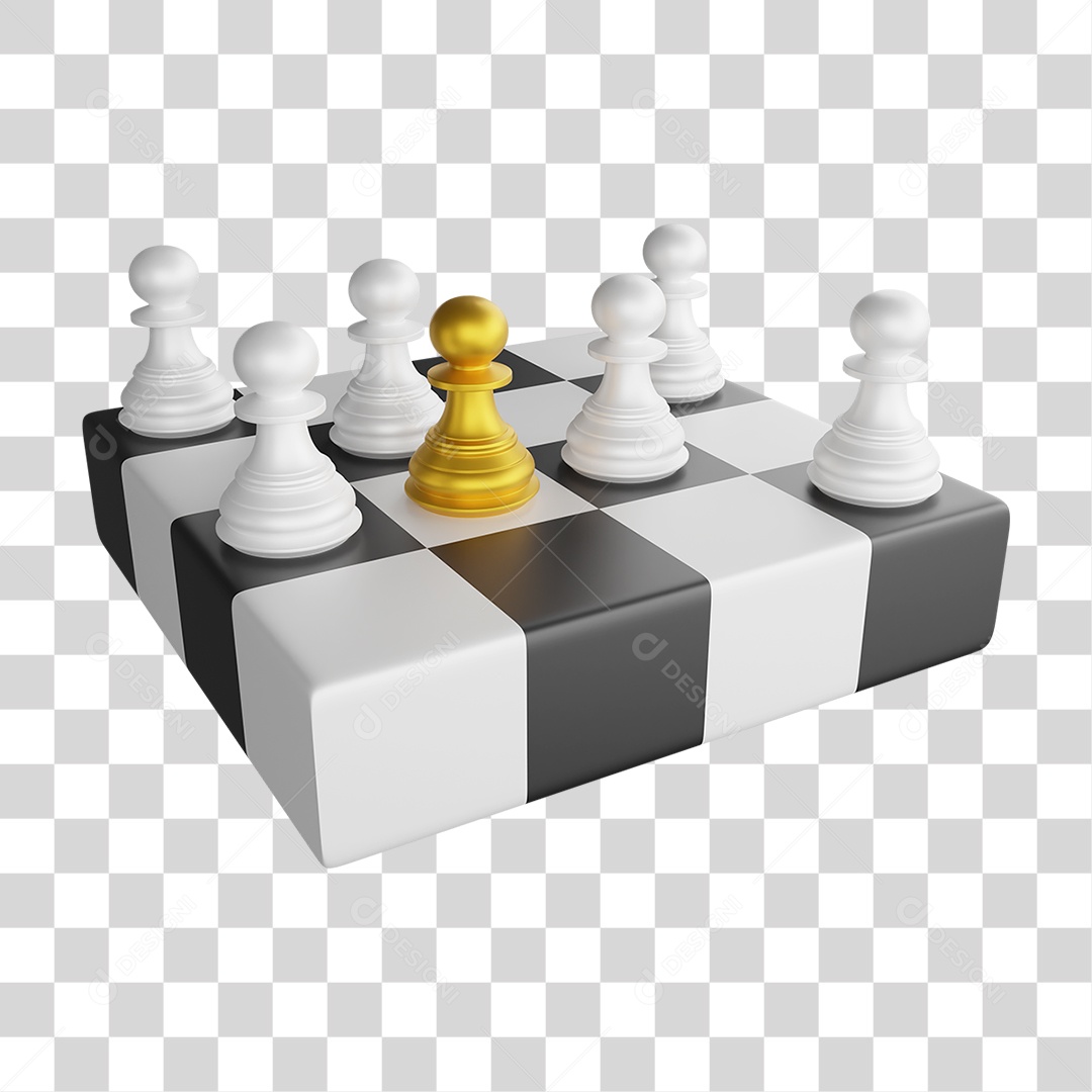 Peça de Xadrez Tabuleiro PNG Transparente