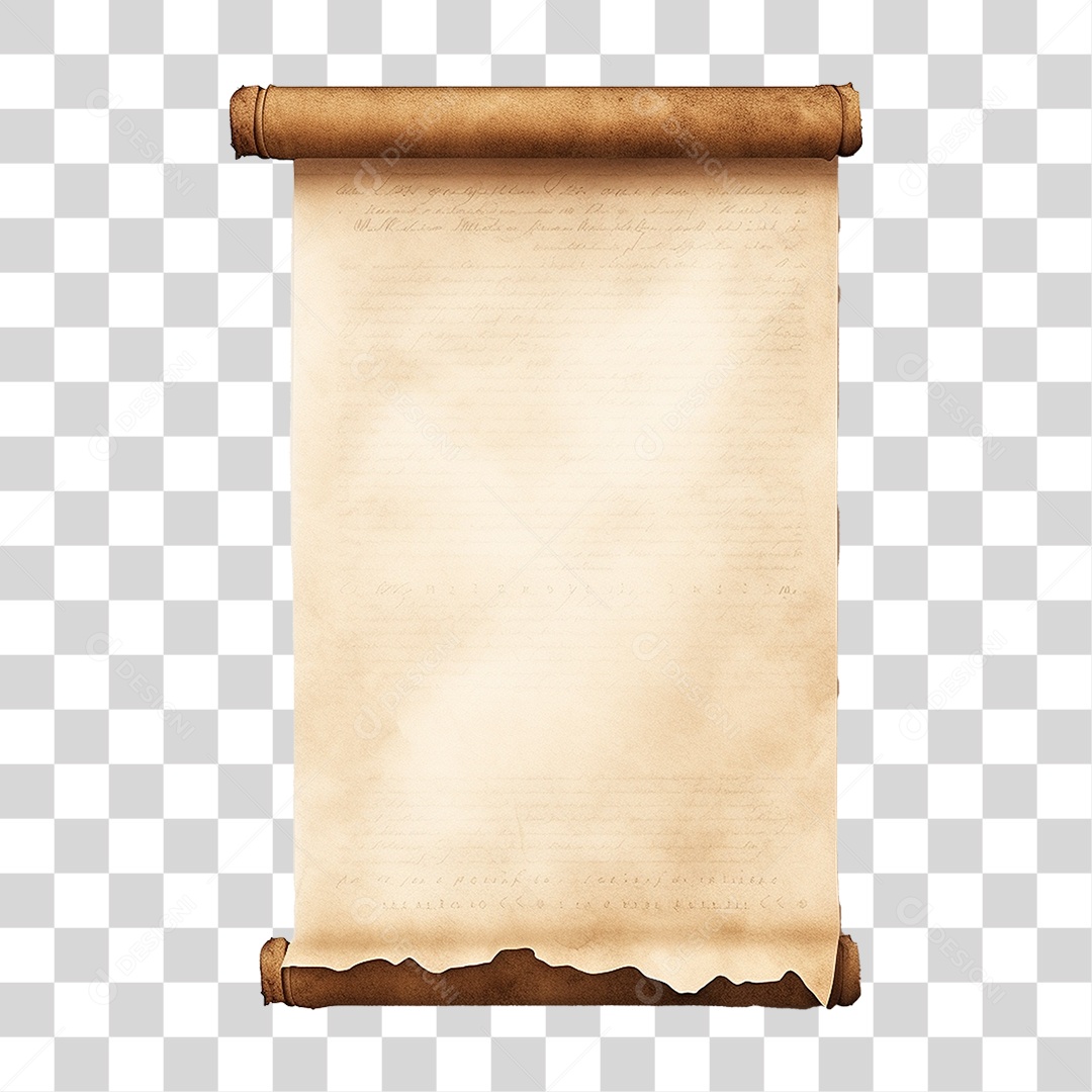 Pergaminho Antigo PNG Transparente