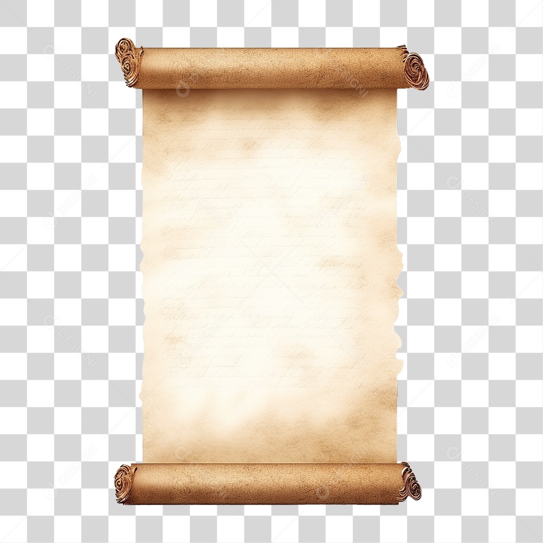 Pergaminho Antigo PNG Transparente