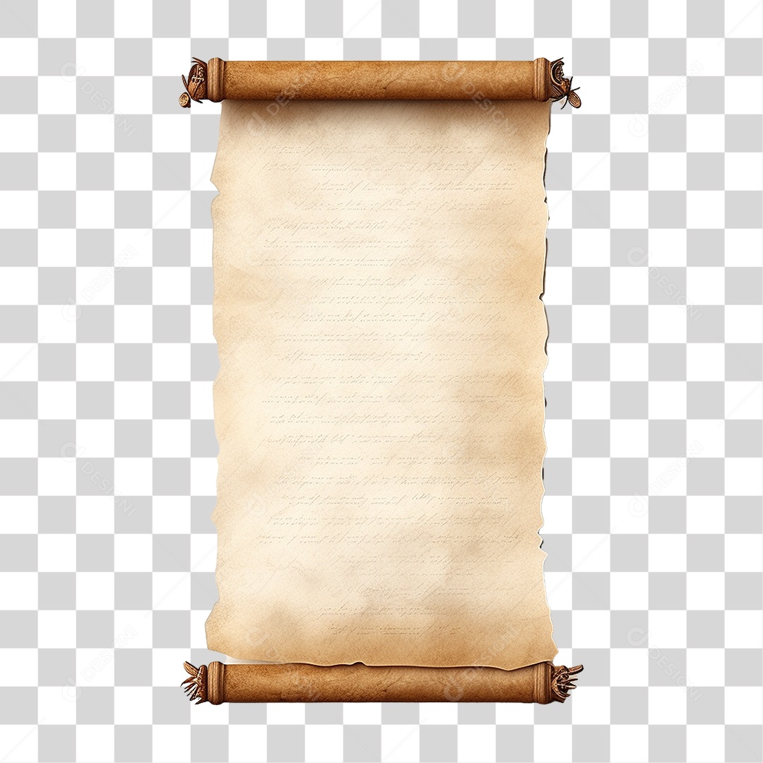 Pergaminho Antigo PNG Transparente