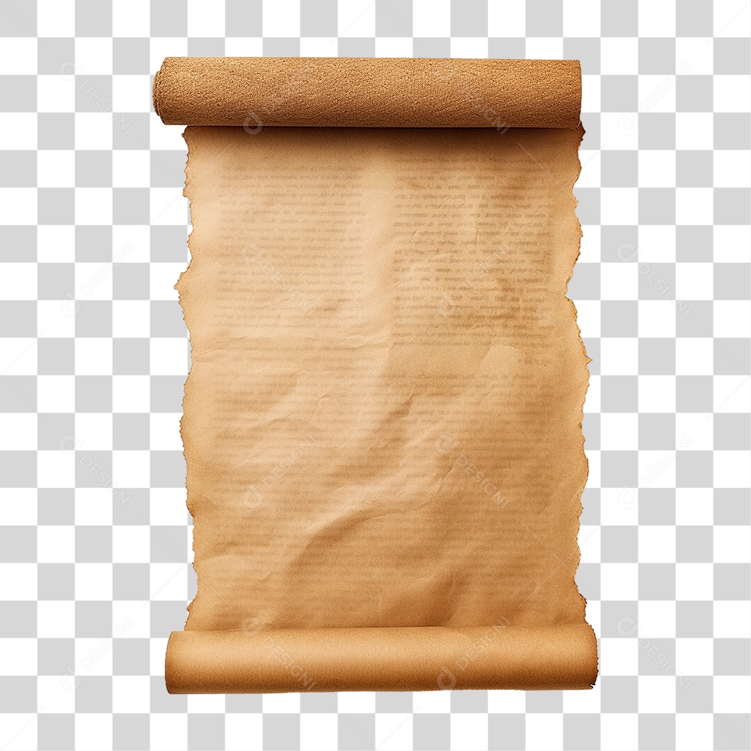 Pergaminho Antigo PNG Transparente