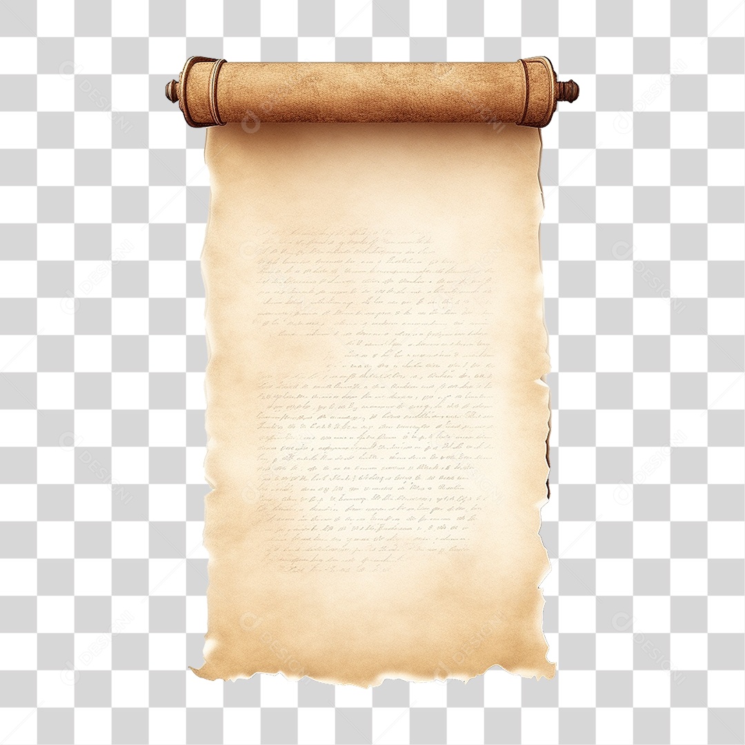 Pergaminho Antigo PNG Transparente