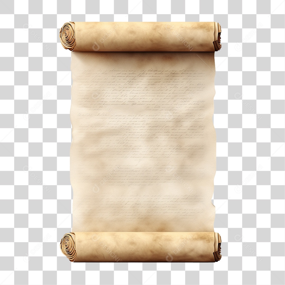 Pergaminho Antigo PNG Transparente