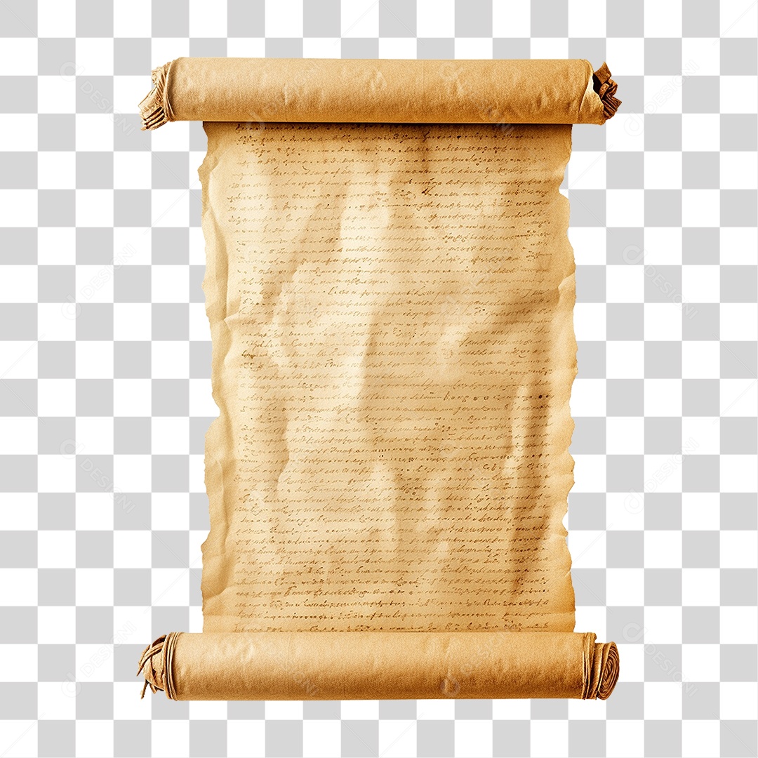 Pergaminho Antigo PNG Transparente
