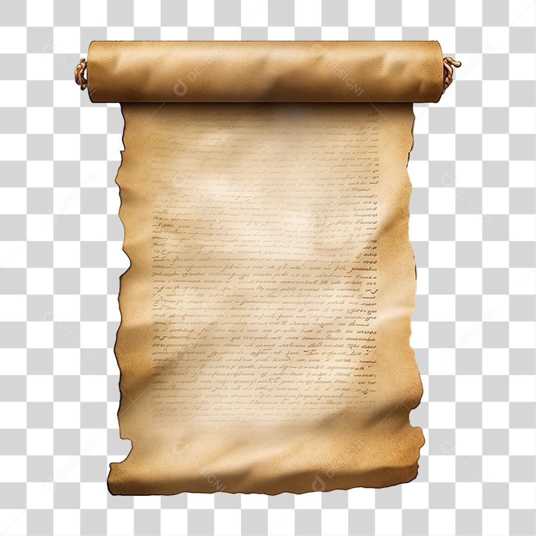 Pergaminho Antigo PNG Transparente