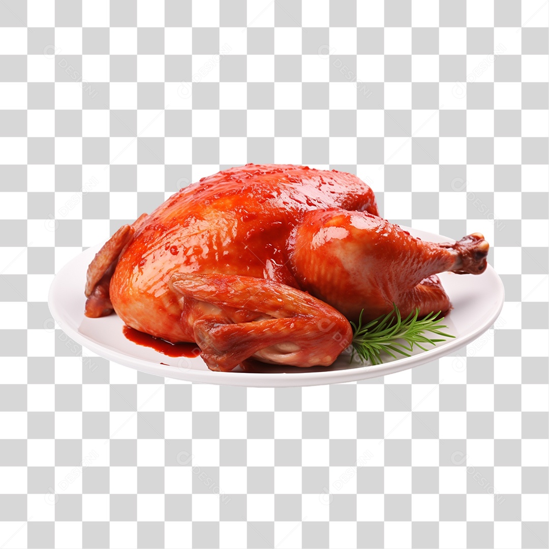 Frango Assado PNG Transparente