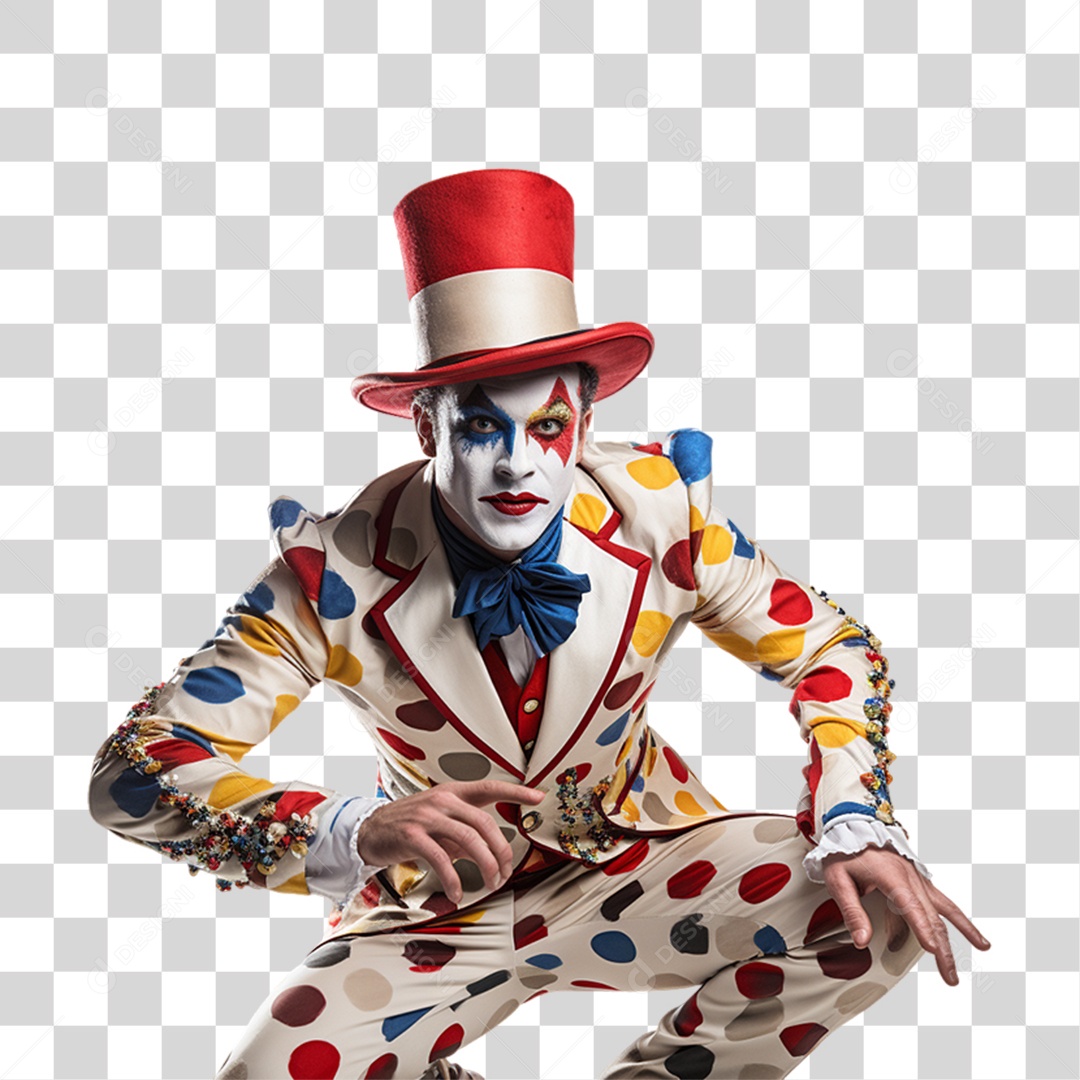 Homem Vestido Para o Carnaval PNG Transparente