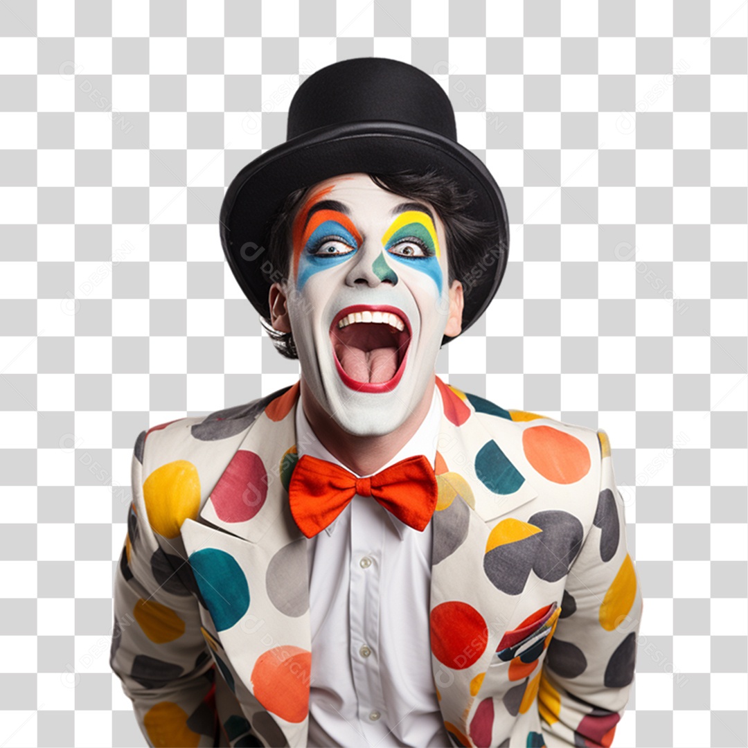 Homem Vestido Para o Carnaval PNG Transparente