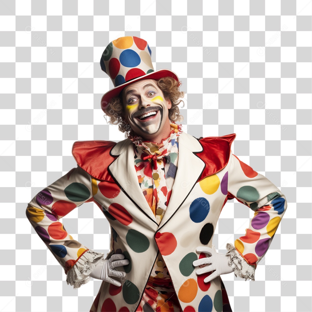 Homem Vestido Para o Carnaval PNG Transparente