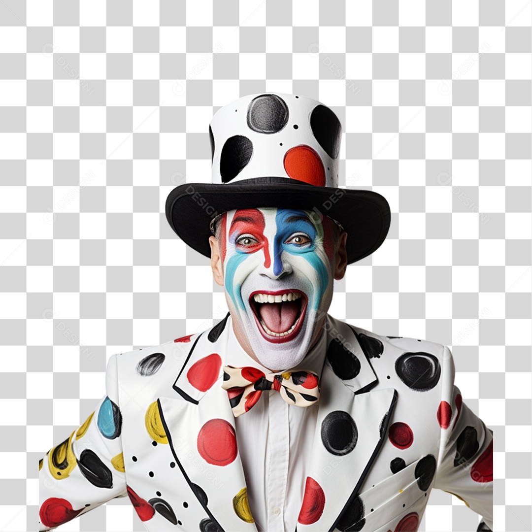 Homem Vestido Para o Carnaval PNG Transparente