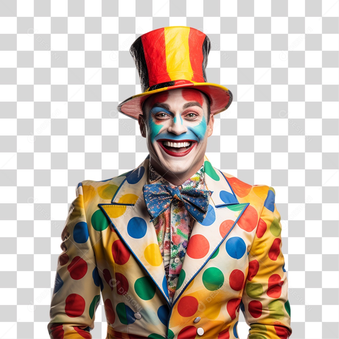 Homem Vestido Para o Carnaval PNG Transparente