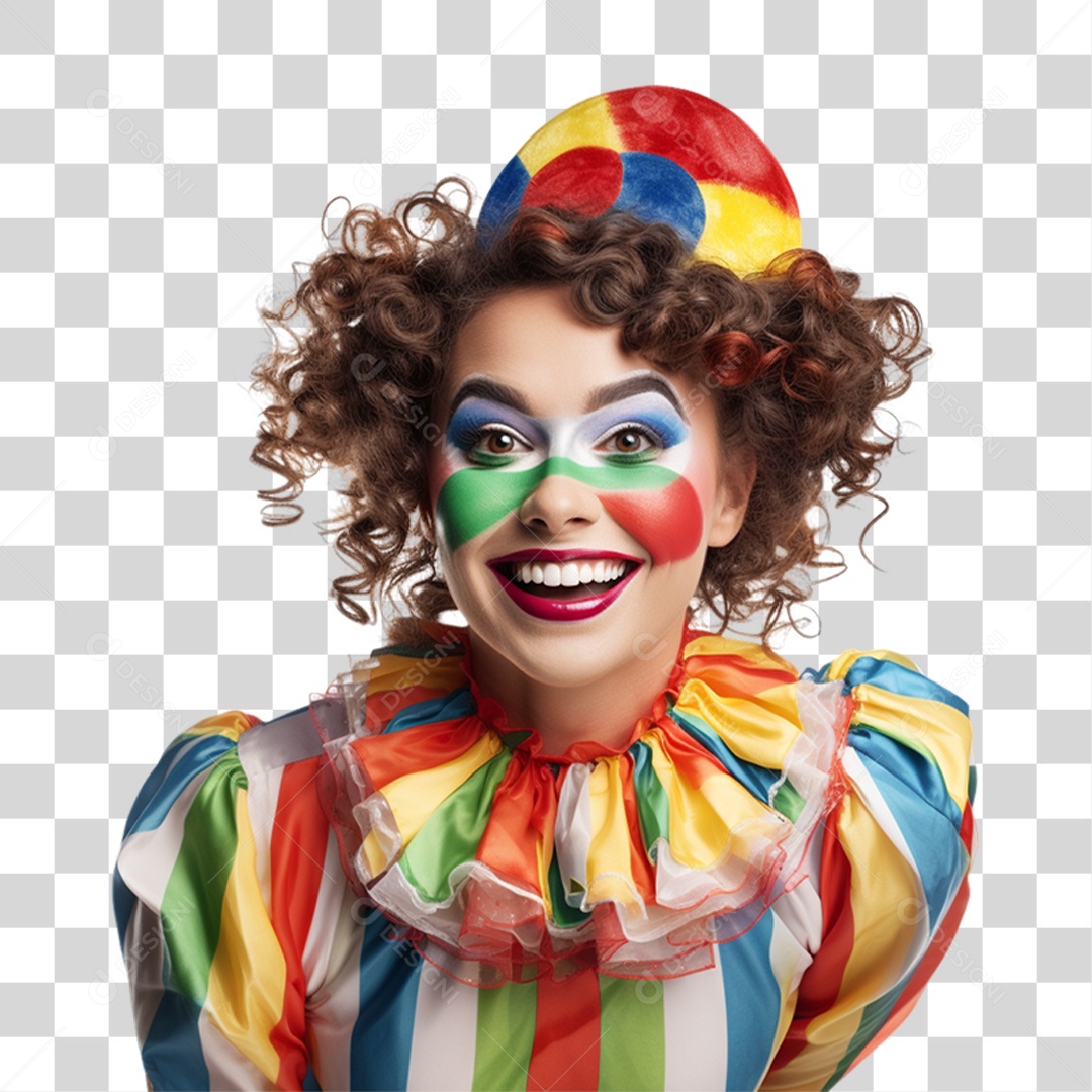 Mulher Vestida Para o Carnaval PNG Transparente