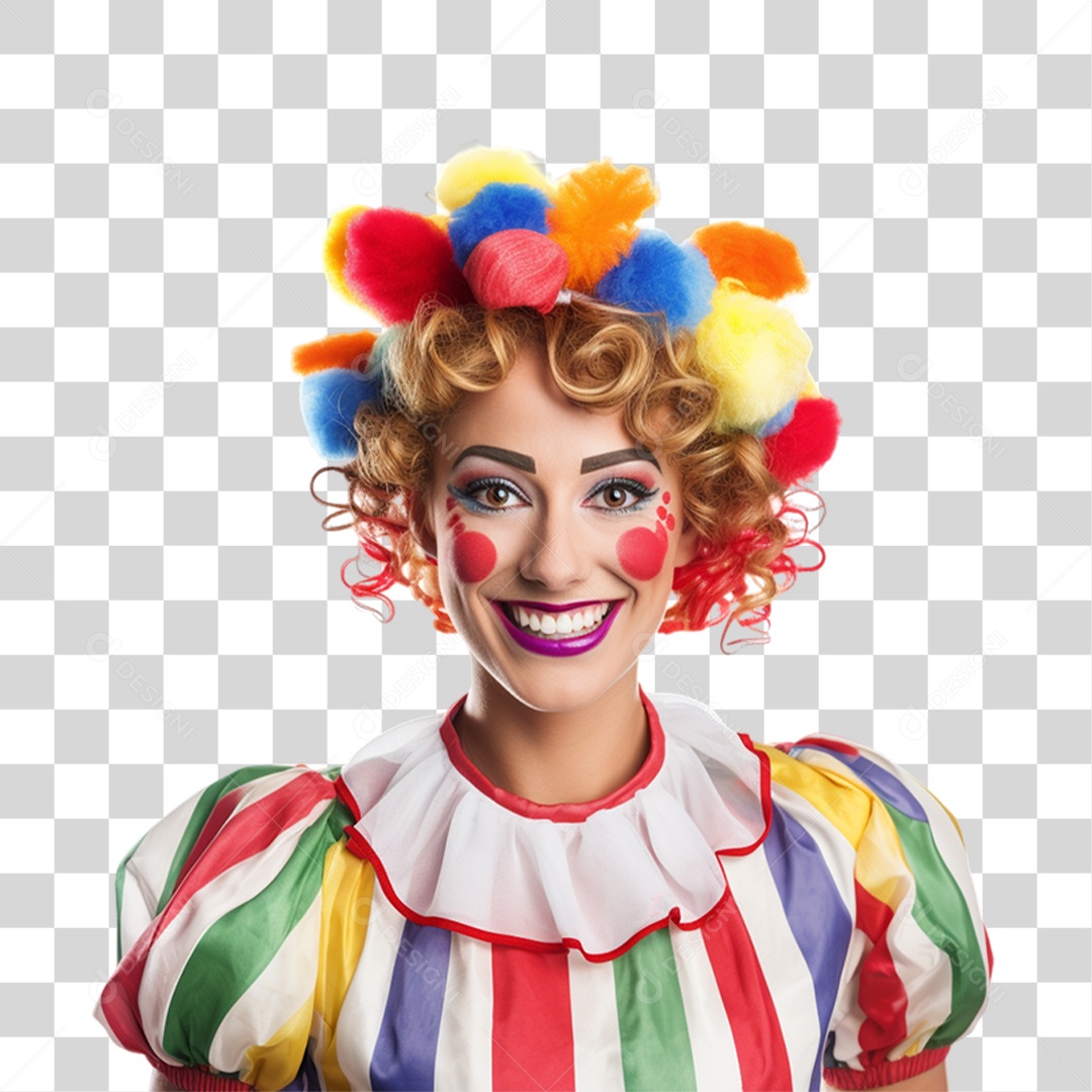 Mulher Vestida Para o Carnaval PNG Transparente