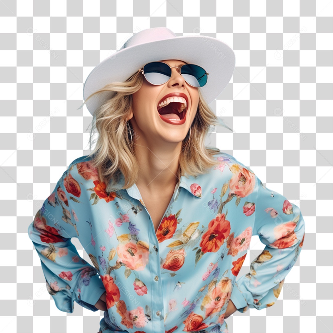 Mulher Vestida Para o Carnaval PNG Transparente