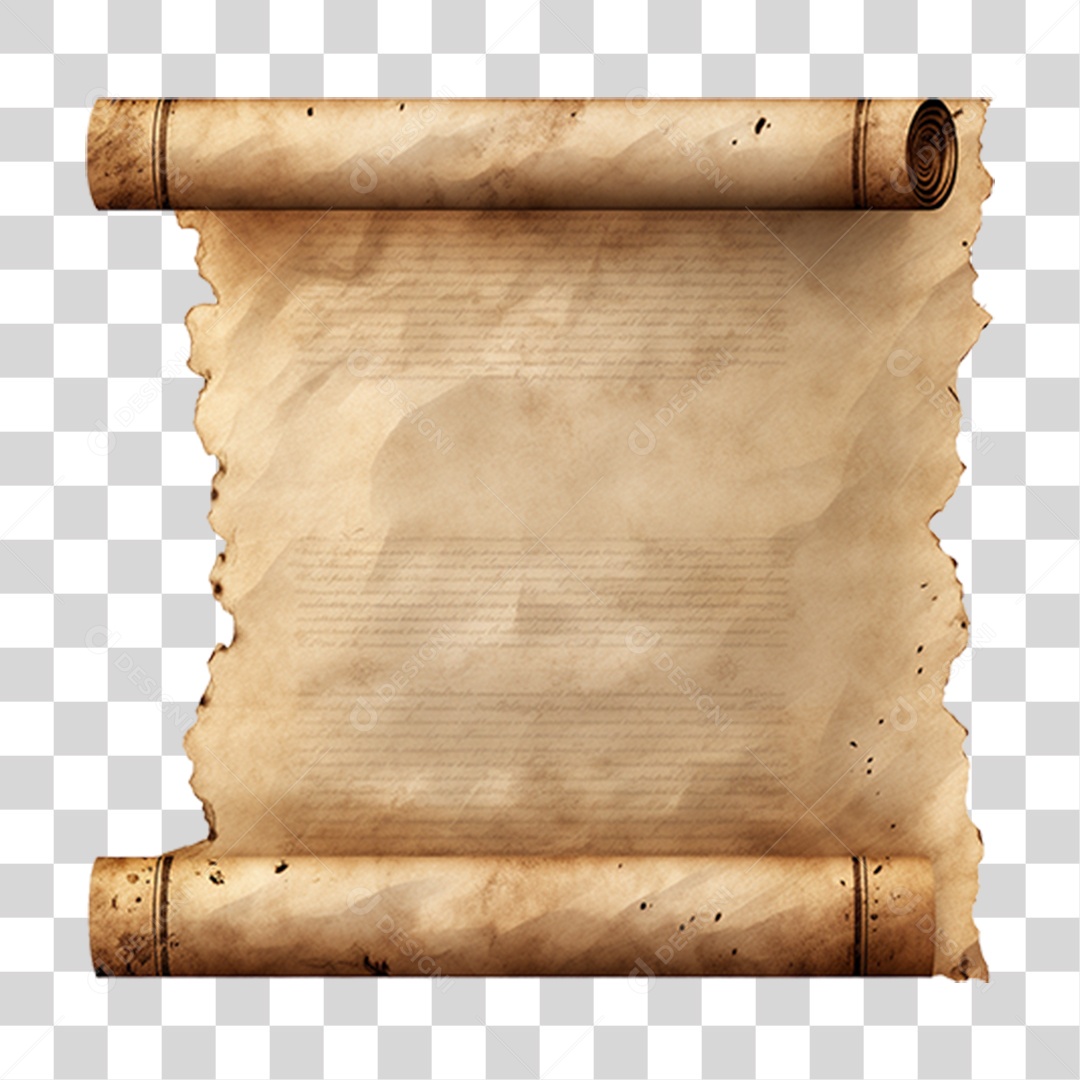 Papel Medieval PNG Transparente
