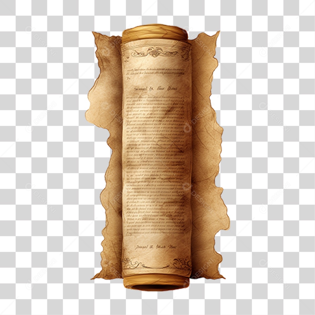 Papel Medieval PNG Transparente