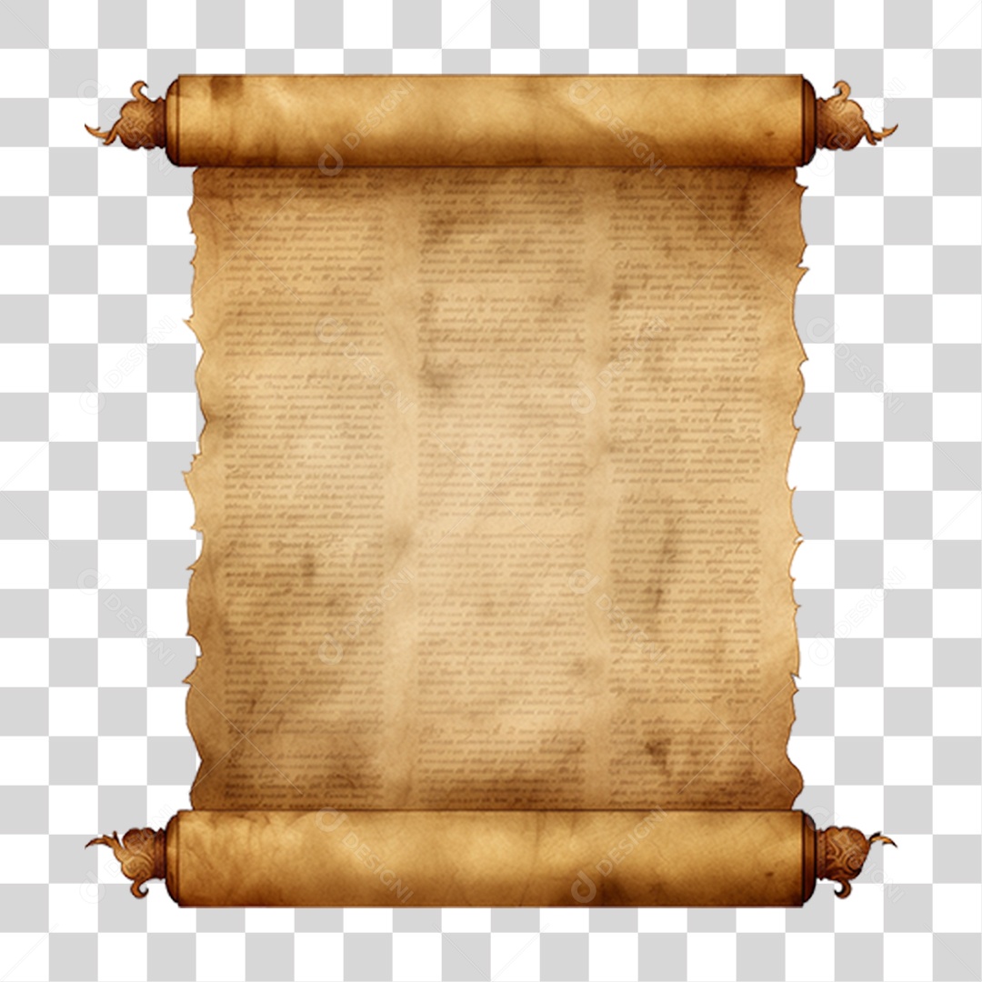 Papel Medieval PNG Transparente